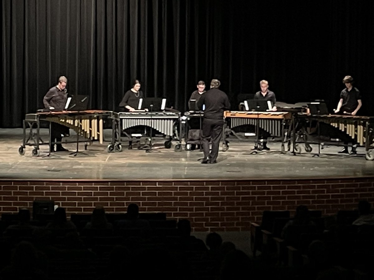 CantonEagleBand's tweet photo. Great job by all of our percussionists at the concert tonight!!  Very enjoyable performances!!  Thanks to everyone that came out despite the weather!!! https://t.co/2crYVpwgRv