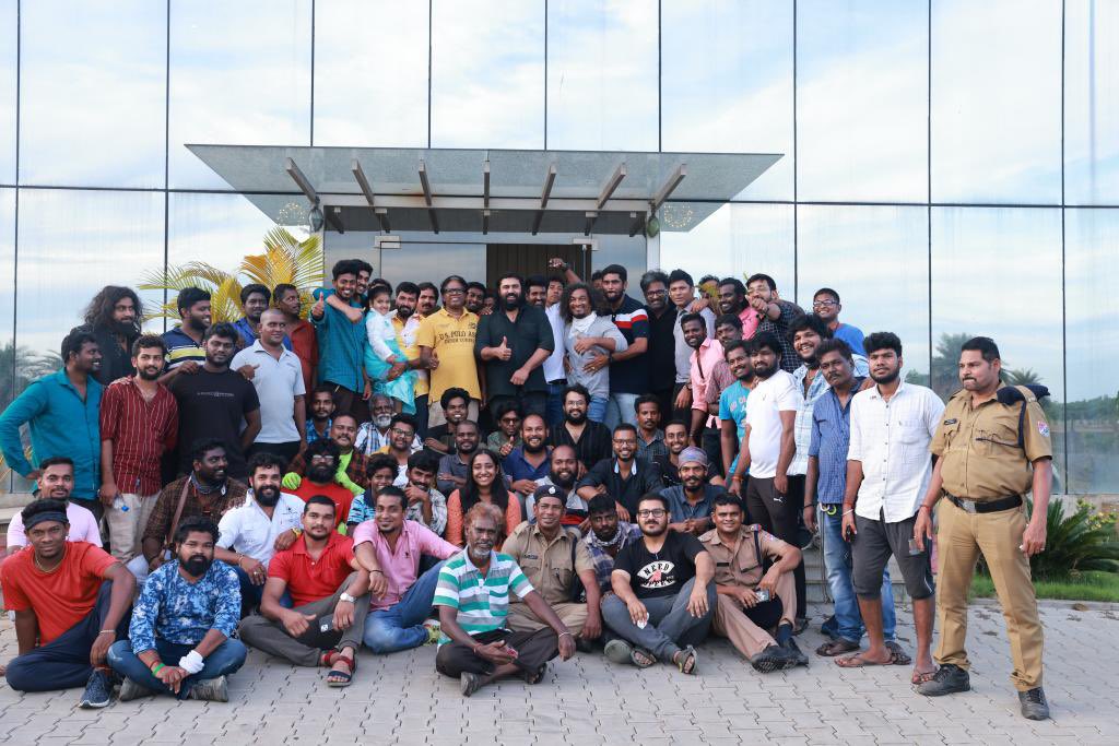 And, its a wrap!! Kudos to team #ProductionNo7 

#NivinPauly #Ram - #Yuvan 

#DirectorRam @NivinOfficial 
@thisisysr @sooriofficial @yoursanjali @eka_dop
@UmeshJKumar @silvastunt @praveen4joe @Malik211287
@johnmediamanagr #VHouseProductions