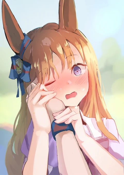 おまけ

「あ………あつくてぼーっとしてつい…」 