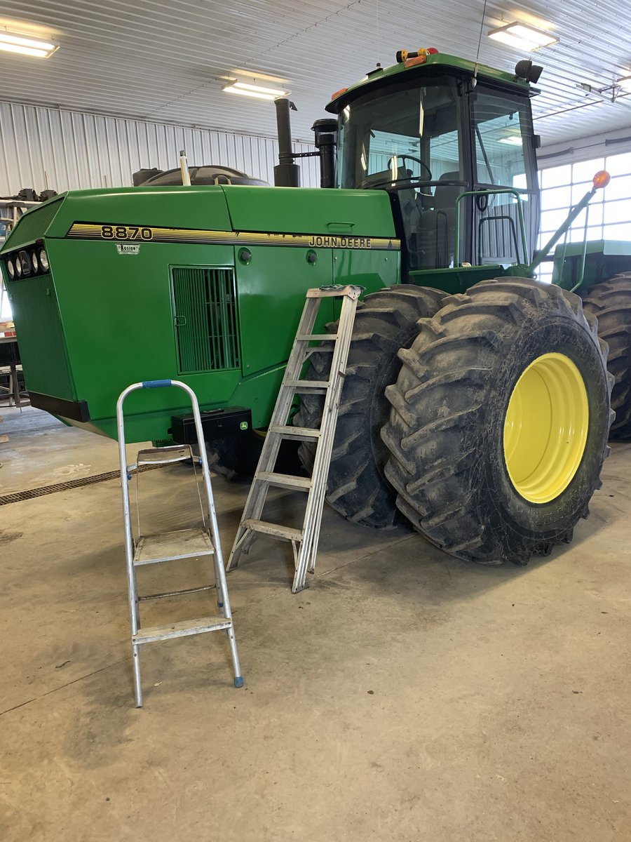 Work in progress…shop time.#lots of snowyet#elbowgrease