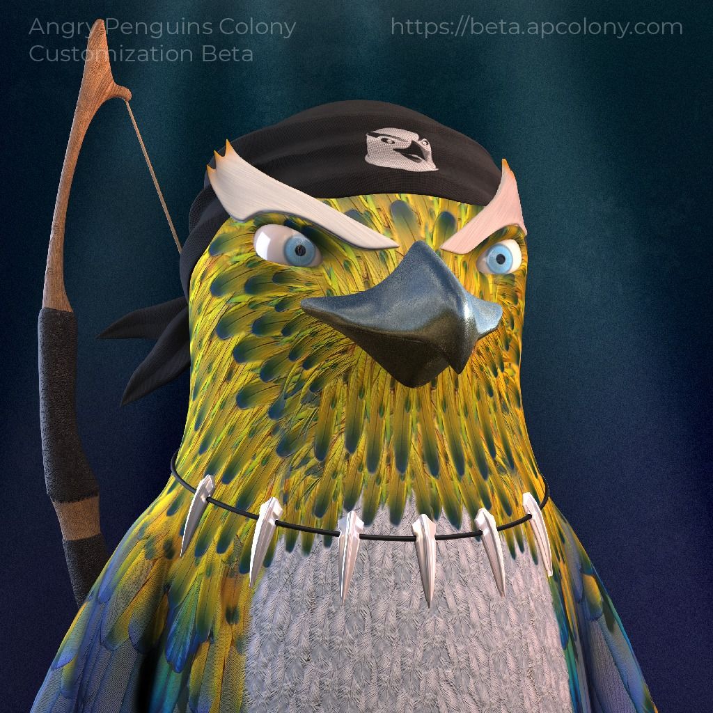 DauphinChrist39's tweet photo. Come and test the NFT configurator on #AngryPenguinsCustomization. Many accessories to come and passive income. Many partnerships. The project and the discord really deserve a little look. Join us on the discord:
https://t.co/4fDyirwbjq https://t.co/pxtJae4EXL