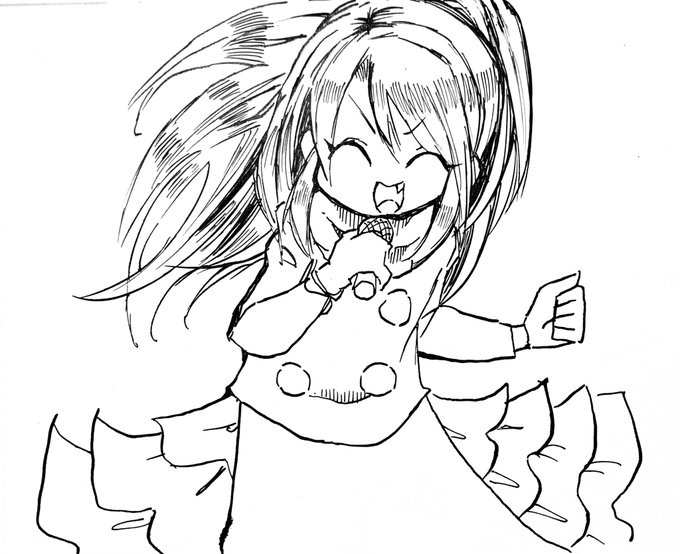 おうたriくん線画 