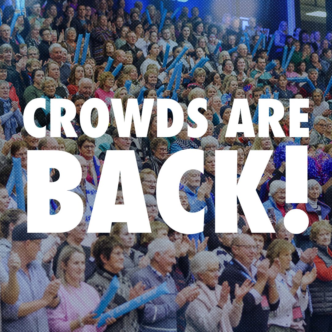 ANZPremiership's tweet photo. CROWDS ARE BAAAAACK 🙌

Under the orange Covid setting we are finally able to welcome back fans to stadiums! https://t.co/KAh7nIgMSj