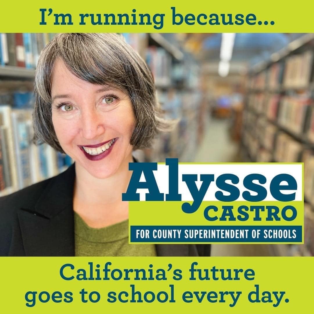 JenSFeducator's tweet image. We&apos;ll be canvassing again on 4/23 in San Leandro to raise awareness about Alysse&apos;s candidacy. Sign up on the link to join us. Please share or like this page to get the word out, even if you aren&apos;t able to make the event! @alyssecastro 

mobilize.us/dashboard/alys…