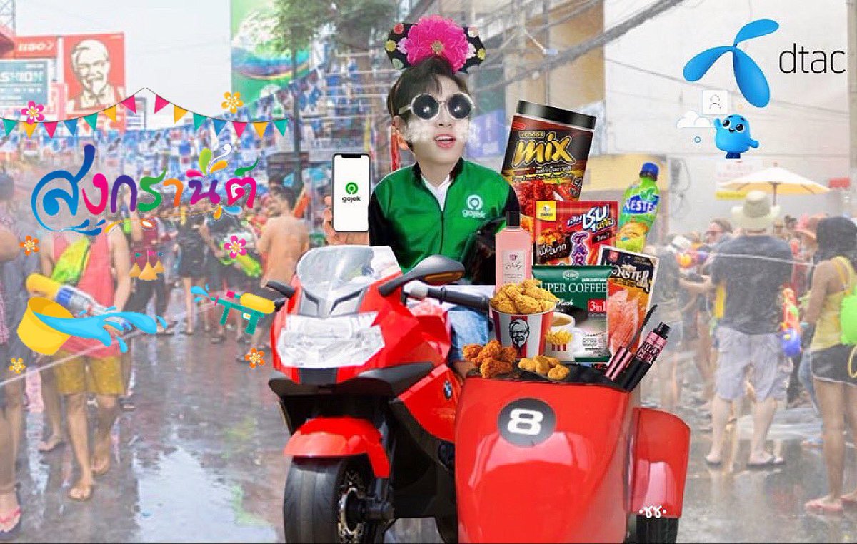 mondayouth's tweet photo. Happy holiday kha 🤣🥰🥰🥰🥰 #SongKranDayWithEarthMix https://t.co/nOTcTJsuzI