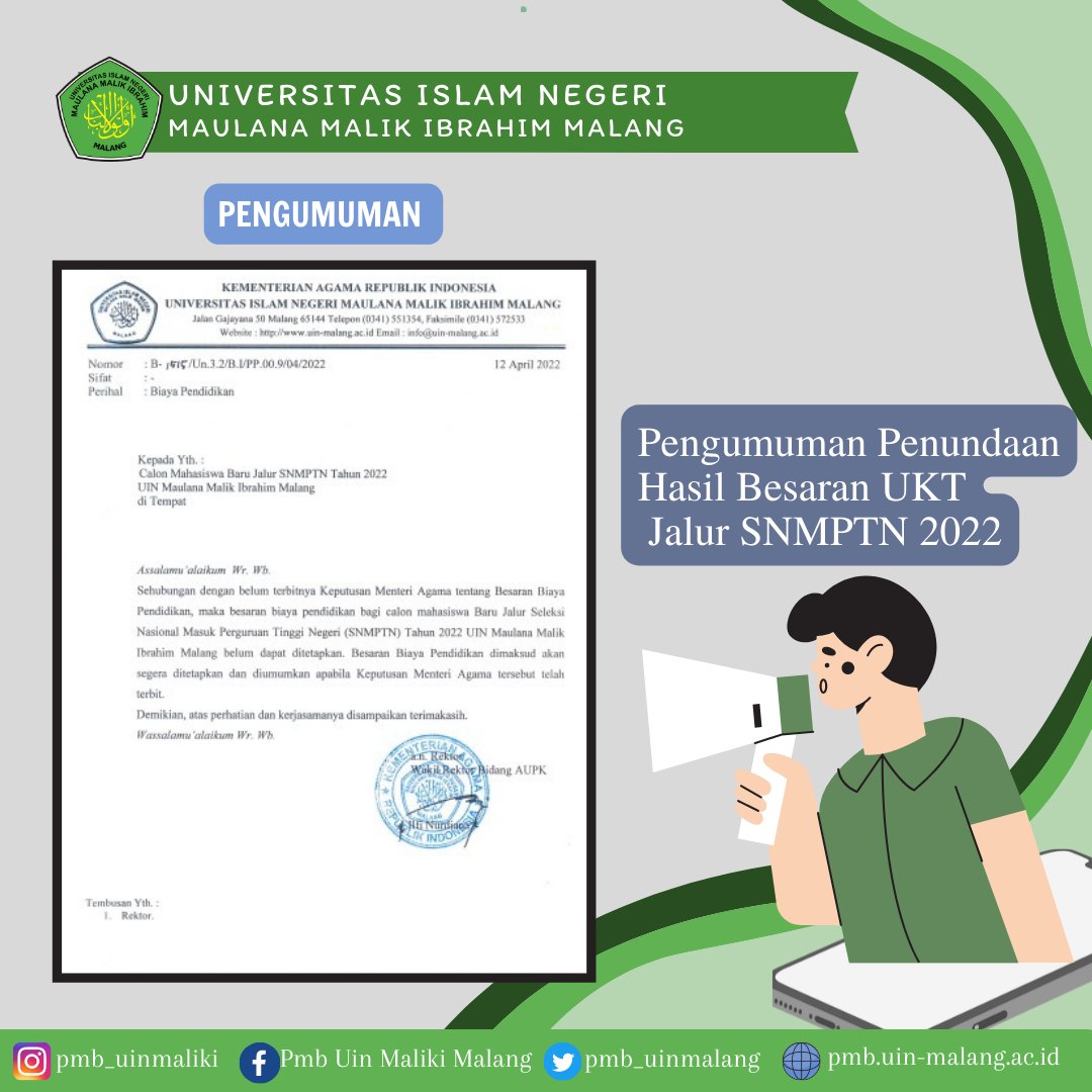 PMB UIN Malang tweet media