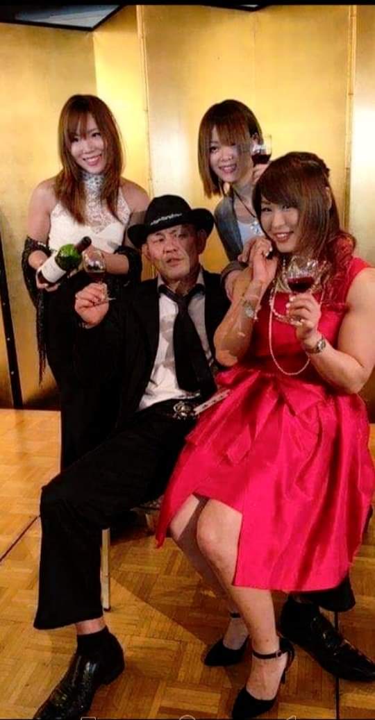 Goddofaza ...personality I no like him...he great wrestler but what he did to Kana-chan was un-called for...