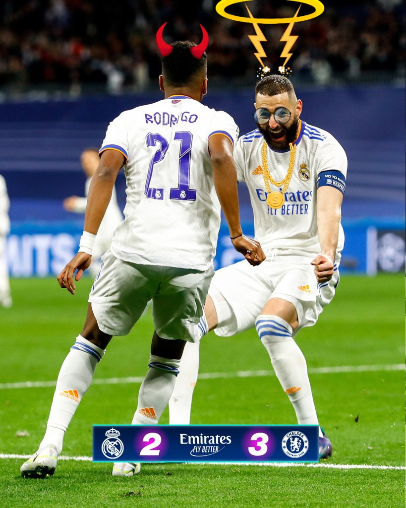Real Madrid beat Chelsea✊🌟💣
