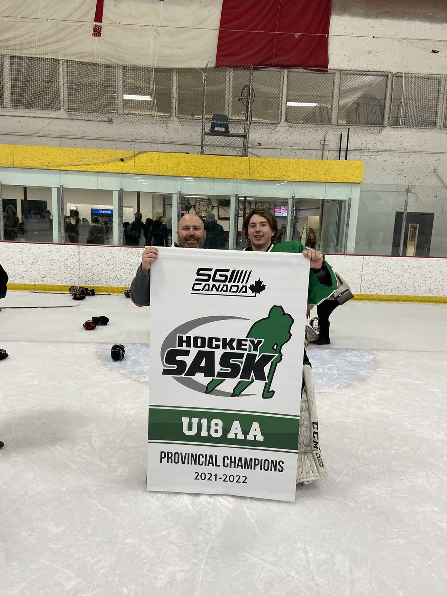 8Rapper's tweet photo. Well I am sad and very proud of my eldest. He ended is minor hockey career as U18AA champ. https://t.co/zElXhCOKlK