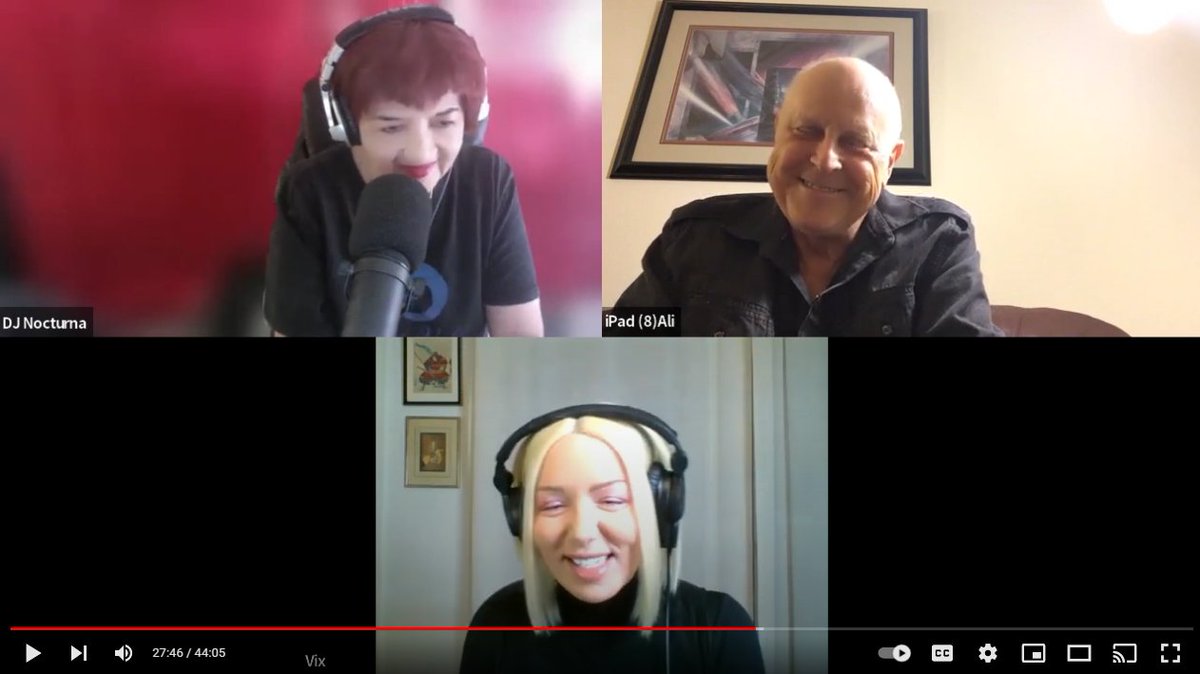 ShamelessPR_'s tweet photo. .@JennVix and #AliScore (#AFlockofSeagulls) join the stellar @djnocturna for a chat about joint single 'You Are a Star', crazy musical moments, getting randomly called by the Late Show with David Letterman and beyond ~ https://t.co/zCiaW5nAQt https://t.co/72cTxIyoT3