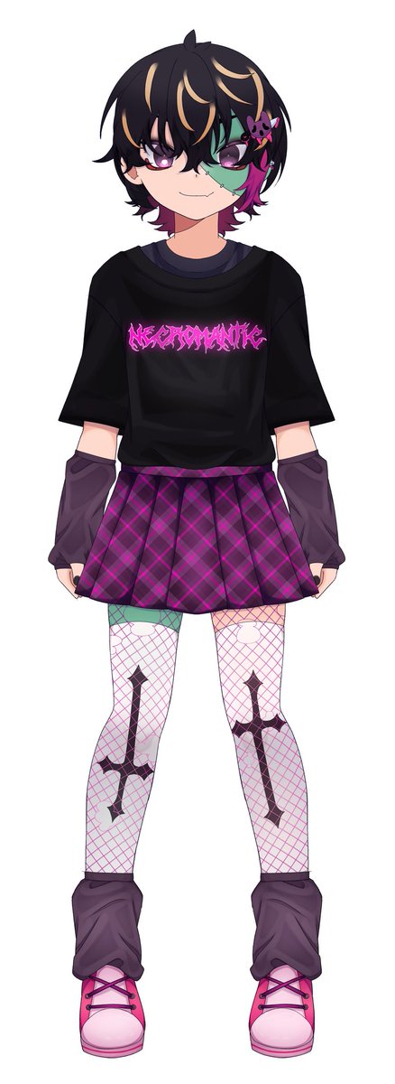GraveboundMika's tweet photo. どうも！！僕はミカ！ミカちゃんやミカくんってよんでもいいよ！かわいい男のゾンビVtuberだよ！よろしく～
日本語下手ですけどがんばりますね！

Hey! I'm Mika, feel free to call me whatever! I'm a cute boy zombie Vtuber!! let's all get along!

English/日本語 OK
#ENVtuber #新人Vtuber https://t.co/zUZXKqOrJz