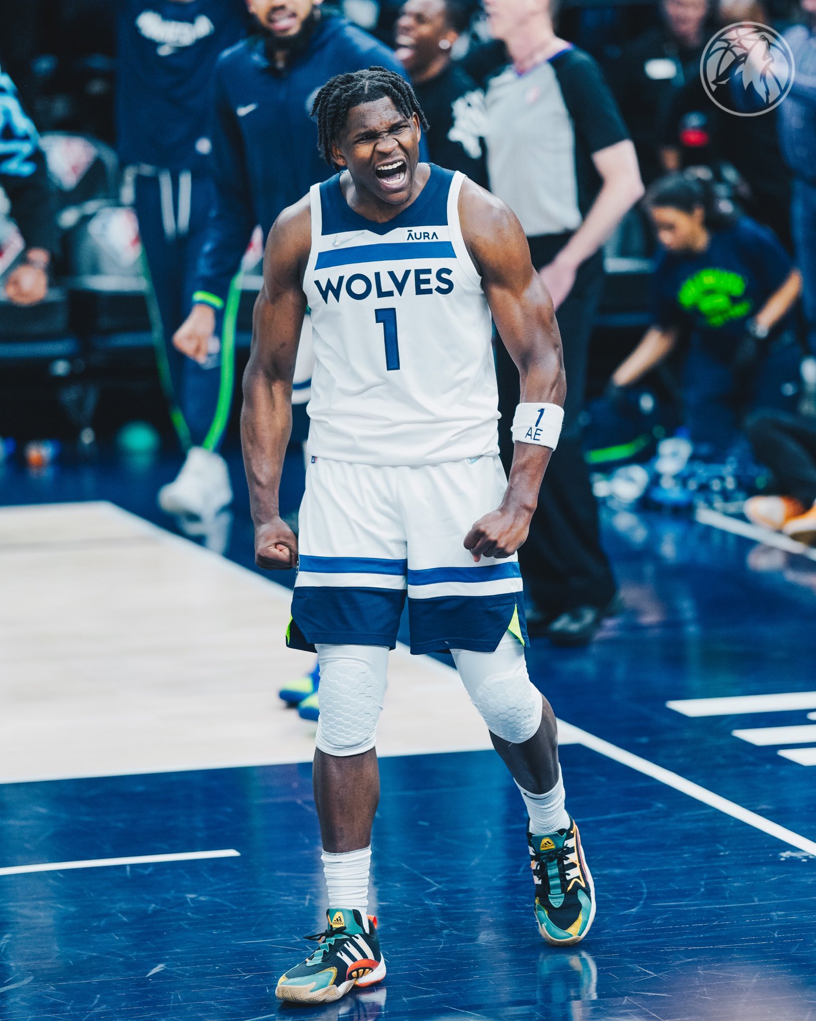 Minnesota Timberwolves on X: "ANTHONY. FREAKING. EDWARDS. https://t.co/lEfFISB9Oz" / X