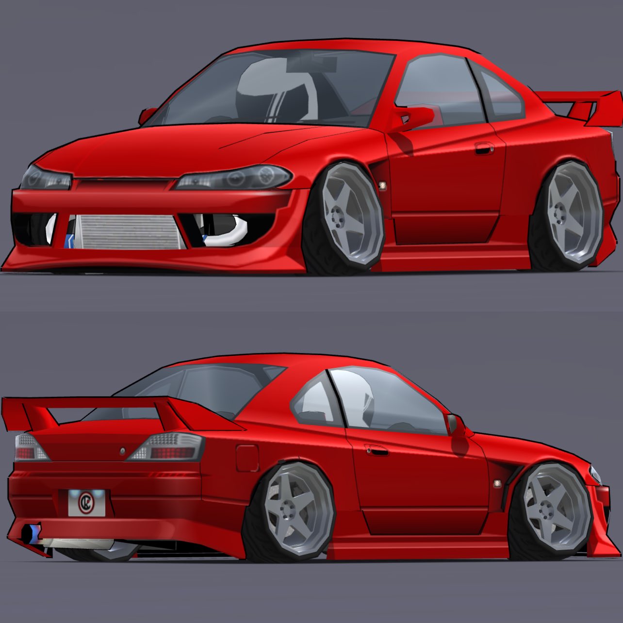 大塚風 フロントバンパー S15用