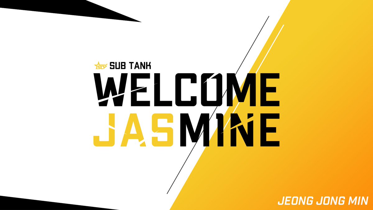[Welcome, Jasm1ne]

오버워치 팀의 새로운 탱커! 확실한 케어와 탄탄한 플레이로 팀을 승리로 이끌어줄 Jasm1ne 선수에게 많은 환영과 응원 부탁드립니다.

Please welcome and support Jasm1ne, who will lead the team to victory with solid care and plays. 

#SLT #OW #Welcome #Jasm1ne
