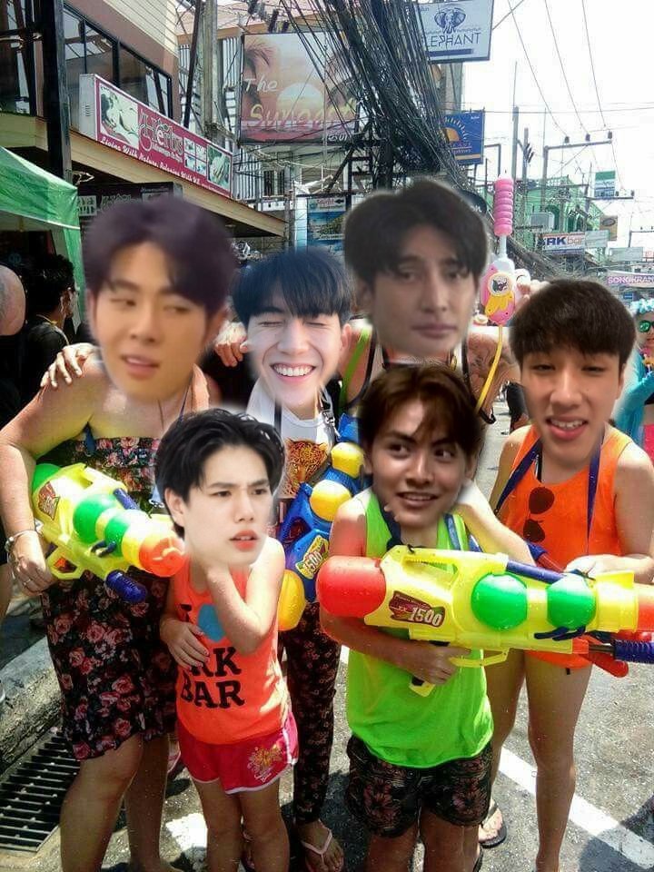 znewnu's tweet photo. Happy Songkran Day 💦 🔫 🎉🎊 #สงกรานต์xเอิร์ทมิกซ์ #เอิร์ทมิกซ์ #SongkranDayWithEarthMix https://t.co/v0xWfbnoPt