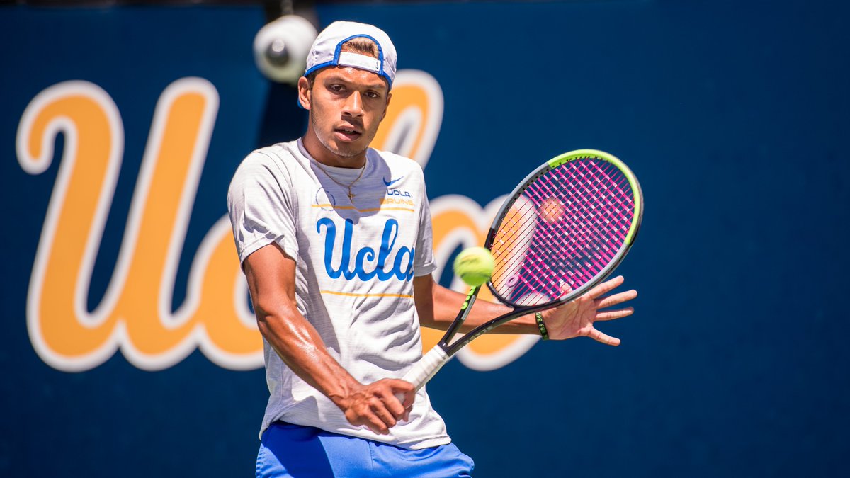 Behind a pair of clinching wins from Bryce Pereira, UCLA swept its doubleheader with Hawai'i Tuesday at Los Angeles Tennis Center.

📰: ucla.in/3uBBxXf

#GoBruins
