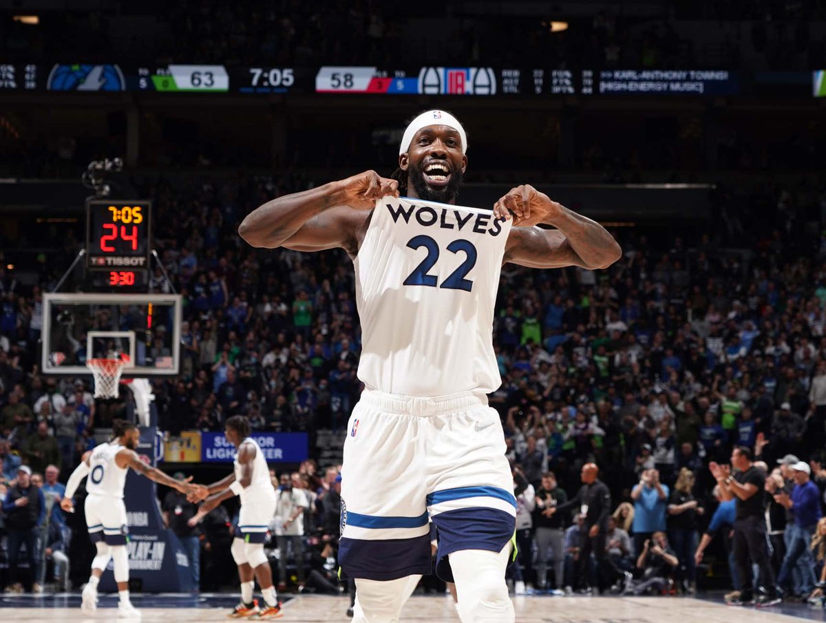 barstoolsports's tweet photo. For Just The Second Time In The Last 18 Years The Minnesota Timberwolves Are Officially Headed To The Playoffs!! https://t.co/B2937WC3rz https://t.co/SGx7n3ny7C