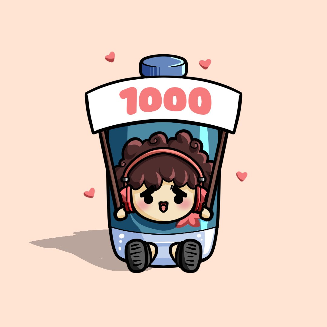1000 Followers! Thanks!

#NFT #NFTCommunity