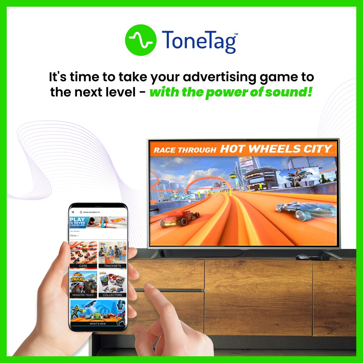 tonetag's tweet photo. Engage with customers in real time by enabling advertisements to send customised promotions on any streaming media with SonicCast
Learn more: https://t.co/zlSGBgmuBb
#ToneTag #Technology #Sound #DataOverSound #Customer #SMS #Shopping #InStoresAndOnline https://t.co/mVPKaT6HBw