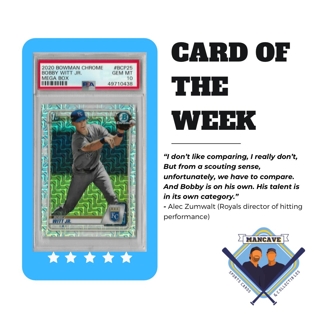 With one of the deepest rookie classes in the American League, our money is on Bobby Witt Jr. to win the A.L. Rookie of the Year honors.He’s a generational talent and his 2020 Bowman will be an iconic card for collectors to invest in.Who do you think will win the honor this year?