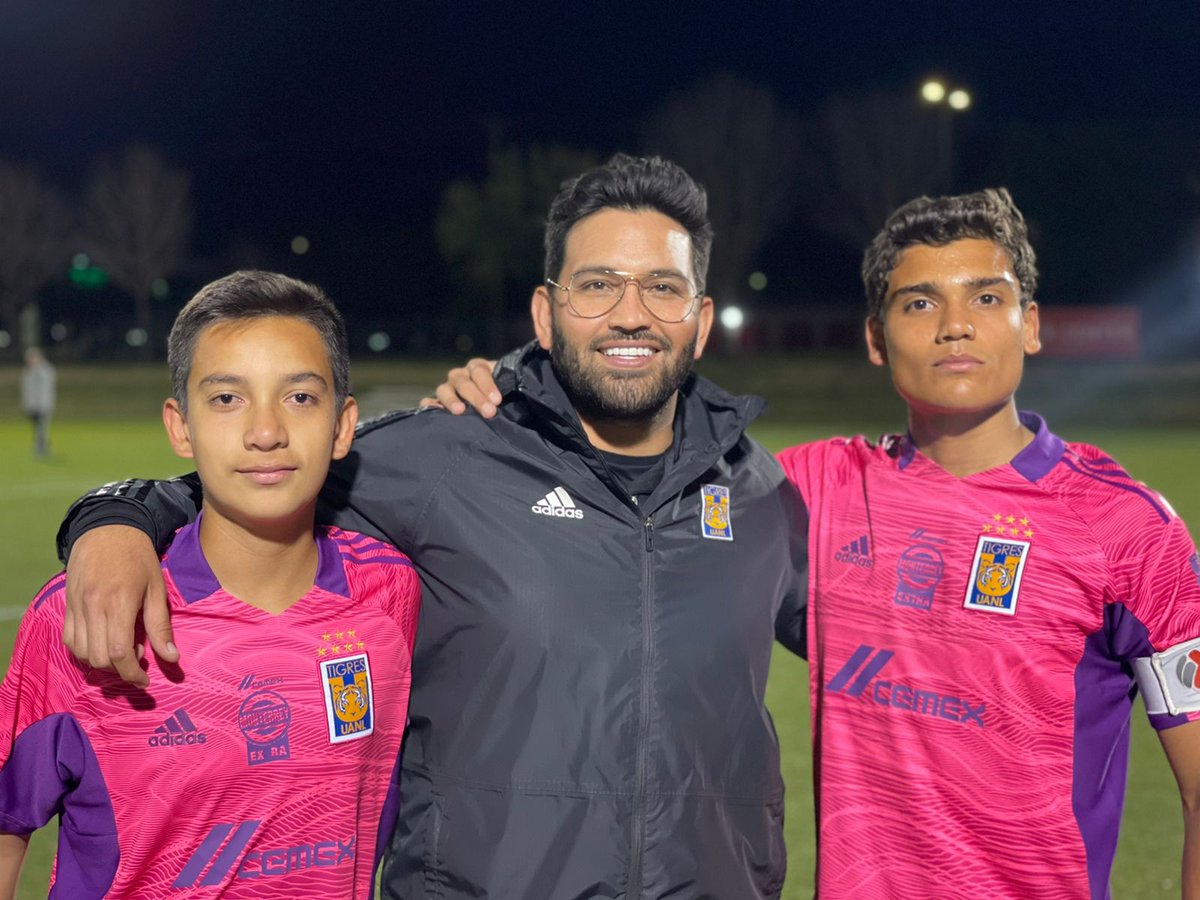 ClubTigresFB's tweet photo. #U15 ¡Estamos en Cuartos! @TigresOficial derrotó a FC Miami en 8vos de Final con gol de último minuto de Wood, Brandon Cuarenta acercó a los felinos a la remontada 🐯⚽🇺🇲 https://t.co/TBTBBp6RGj