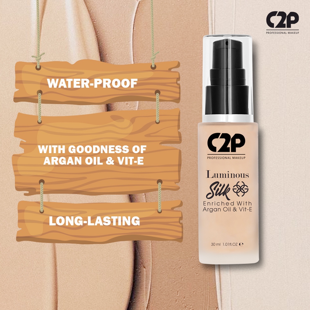 C2PPro's tweet image. Our star product of the month 😍
🌟  LUMINOUS SILK FOUNDATION
🛒  Shop Now: c2ppro.com/products/c2p-l…
.
.
.
#c2p #c2ppro #makeup #beauty #makeupartist # #makeuptutorial #beautiful #instagood #skincare