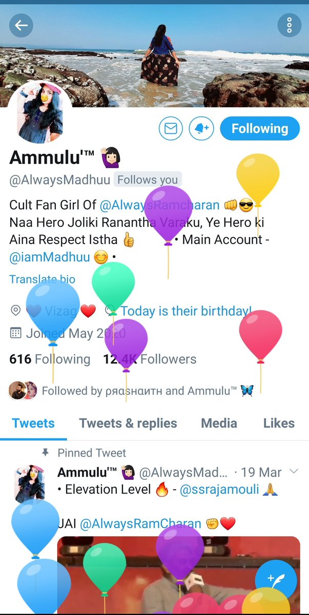 SathishPinnoju's tweet photo. #Birthday
👉The Good Day to Wish Everyone
👉The Better Day to Receive Blessings
👉The Best Day to Take The Best decisions for rest of the Life
Many more Happy Returns of the
@AlwaysMadhuu
#AlwaysStayBlessed https://t.co/zbT56ibH5K