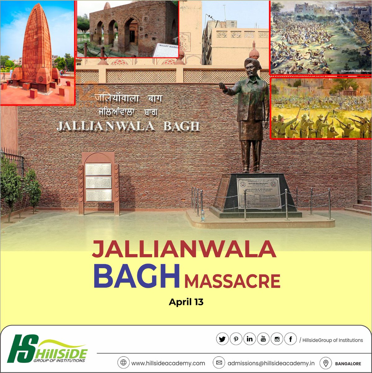 HillsideAllied's tweet photo. Today, Hillside College remembers all innocents who die for good causes. 
.
.
.
#special #today #National #india #News #JallianwalaBagh #Jallianwala #photography #bhfyp #facebookpost #remember #states #kerala https://t.co/R3PXZQm03w