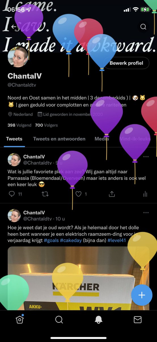 Chantaldtv's tweet photo. #levelup 🎈🎈 https://t.co/NVz3WiWoa7