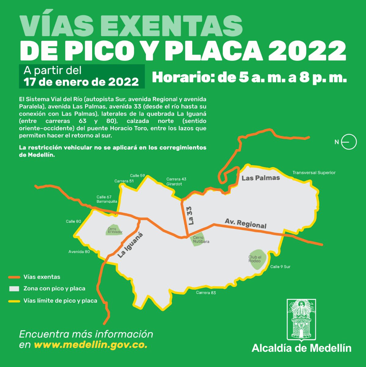 wudeison's tweet photo. @Kpulga07 @sttmed Según el mapa de límites de pico y placa no, el pico y placa empieza después de la 80, https://t.co/Wv3HRNGpLJ