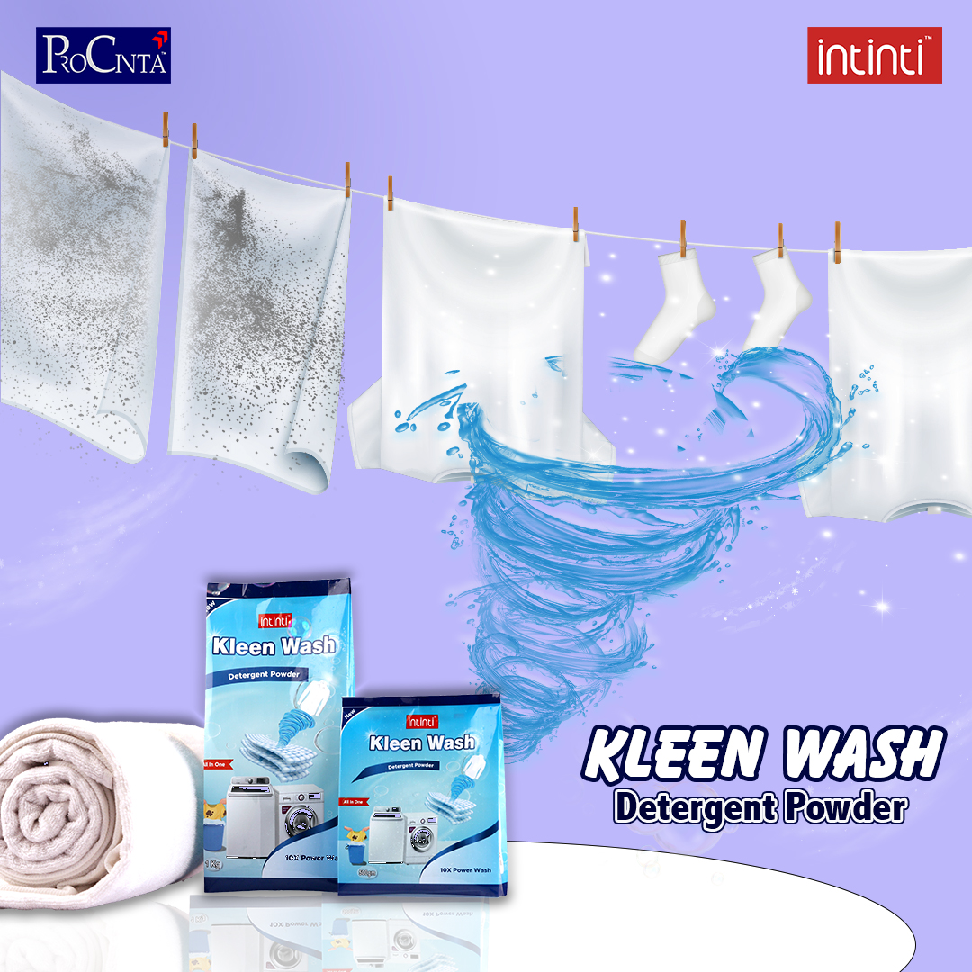 IntintiOfficial's tweet photo. Clean your Clothes like new with Kleenwash Detergent Powder.  It provides your laundry with a tough stain removal while giving you a bright clean &amp; long-lasting #freshness after only one wash. It’s a superfine #powder that dissolves easily and removes tough stains fast. https://t.co/bDrs5Su8Wr