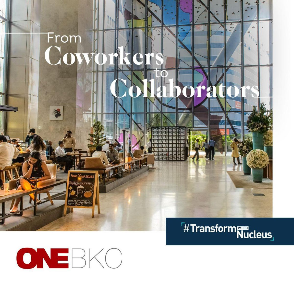 NucleusOfcParks's tweet photo. Creating spaces for collaborations, creativity, and breakthroughs - at One BKC.
#TransformWithNucleus
#NucleusOfficeParks #OneBKC https://t.co/uTqKaVS0p0
