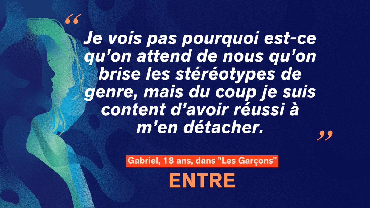 Le #podcast ENTRE est de retour 🔥
Au 🎙d’@elofont, vous découvrez dans ce 6ème épisode Gabriel, un garçon trans de 18 ans. Il vit au Havre avec son meilleur ami et son chat Koda.
🎧 linktr.ee/entrelesgarcons
#entre #podcast #louiemedia #genre #transidentité #garçon #masculinité