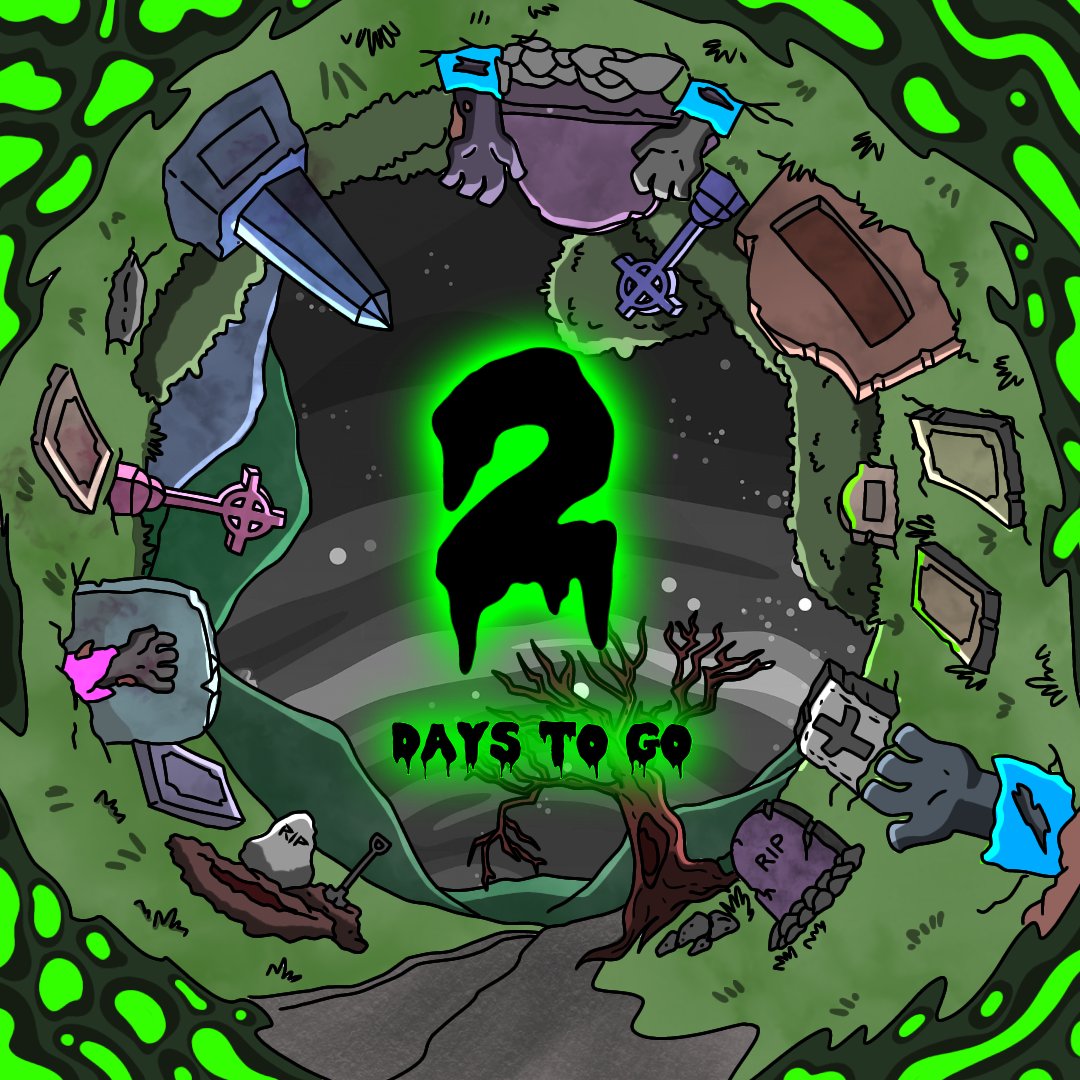 2 Days 👀💜

🧟Giving away 2 Zomlist (WL) on this post.

🪦Like + RT &amp; Tag 3 Friends