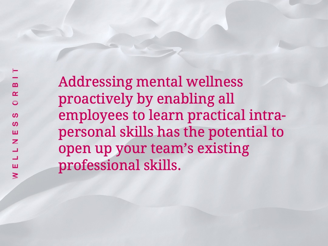 Wellness_Orbit's tweet photo. 💡 It was the visible and clear need for the global #MentalWellnessRevolution that encouraged us to establish @Wellness_Orbit.
➡️ None of us should ever compromise between our mental wellbeing and getting things done: https://t.co/IaV4TqWQYo
#Leadership #LedershipDevelopment https://t.co/6Mzl1Znzfk