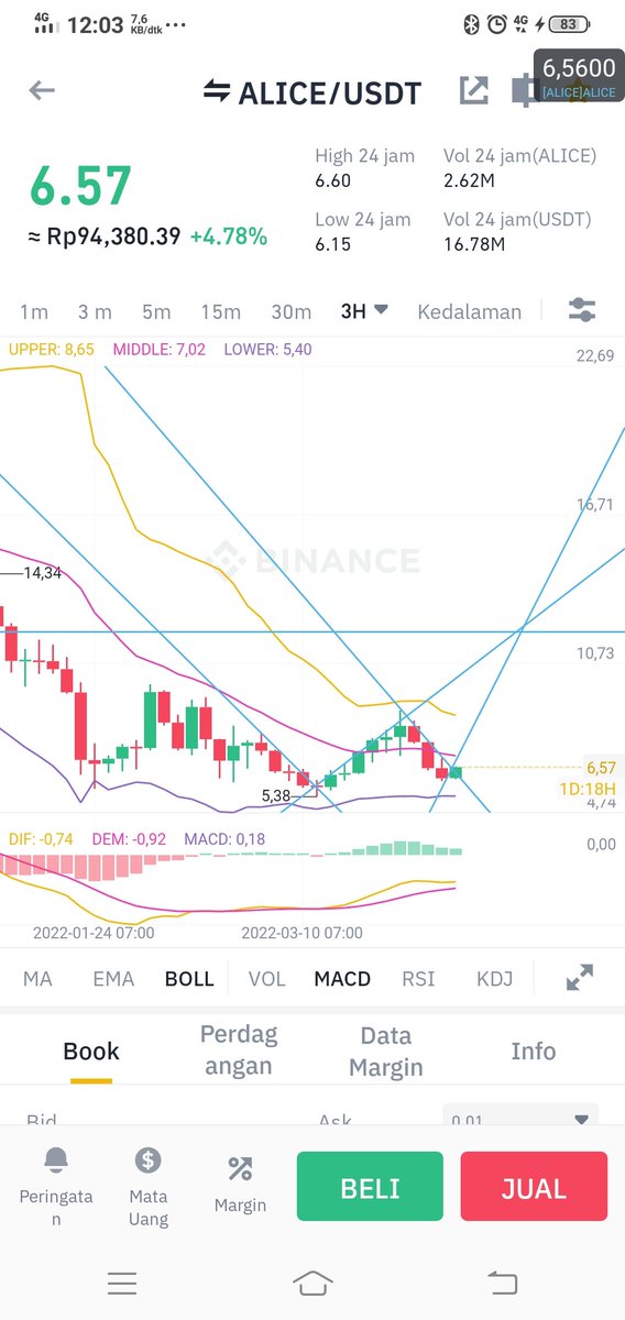 bakulpakan1's tweet photo. This target $Alice to $12 https://t.co/Aj3BV01BEE