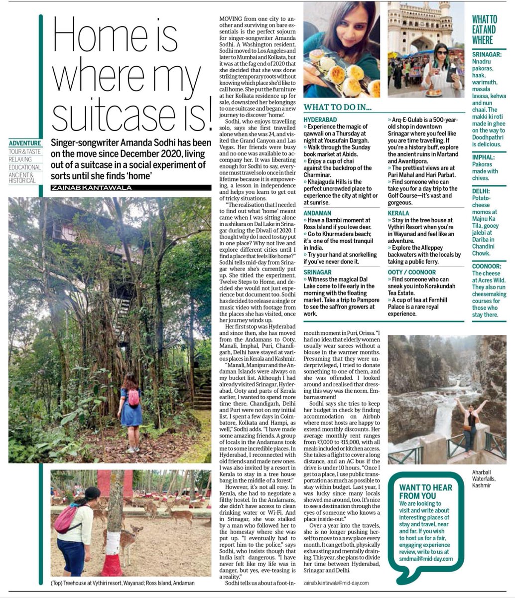 As featured in Sunday's <a href="/mid_day/">Mid Day</a> newspaper.

mid-day.com/sunday-mid-day…
