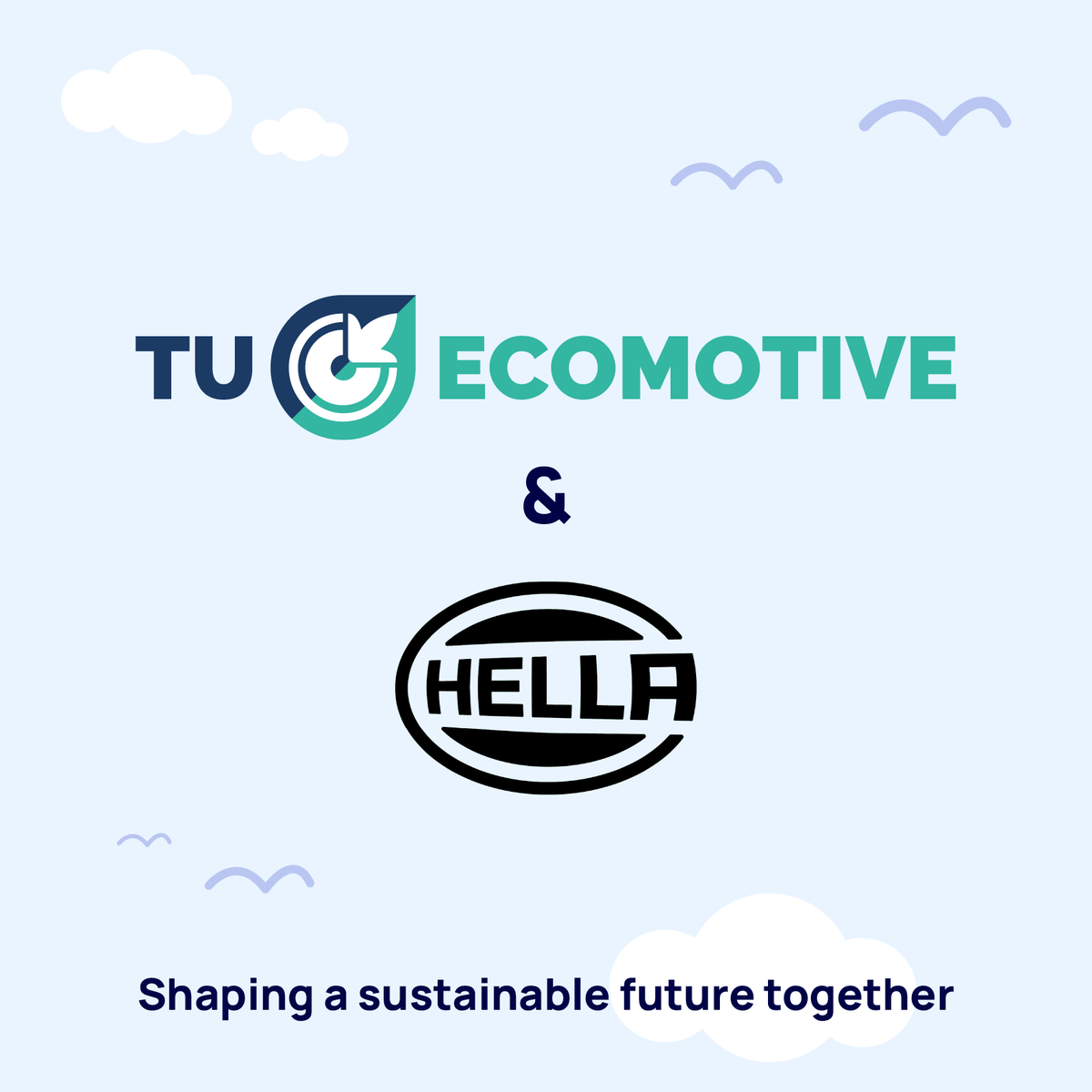 HELLA is one of our highly regarded partners who is helping us with realizing our dream of building the car. 
Take a look at the new blogpost on our website to get more information about our collaboration with HELLA!🍃 
tuecomotive.nl/hella-x-tu-eco…