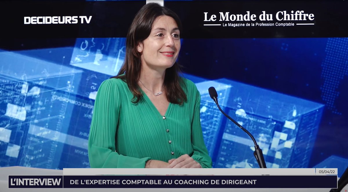 mondeduchiffre's tweet photo. [Décideurs TV] L'interview : De l'expertise comptable au coaching de dirigeant @absoluce sur @DECIDEURSTV #coaching #conseils #expertscomptables #entreprises #interviewLMC https://t.co/2UKqD94Rgn https://t.co/BygUjbOMGf