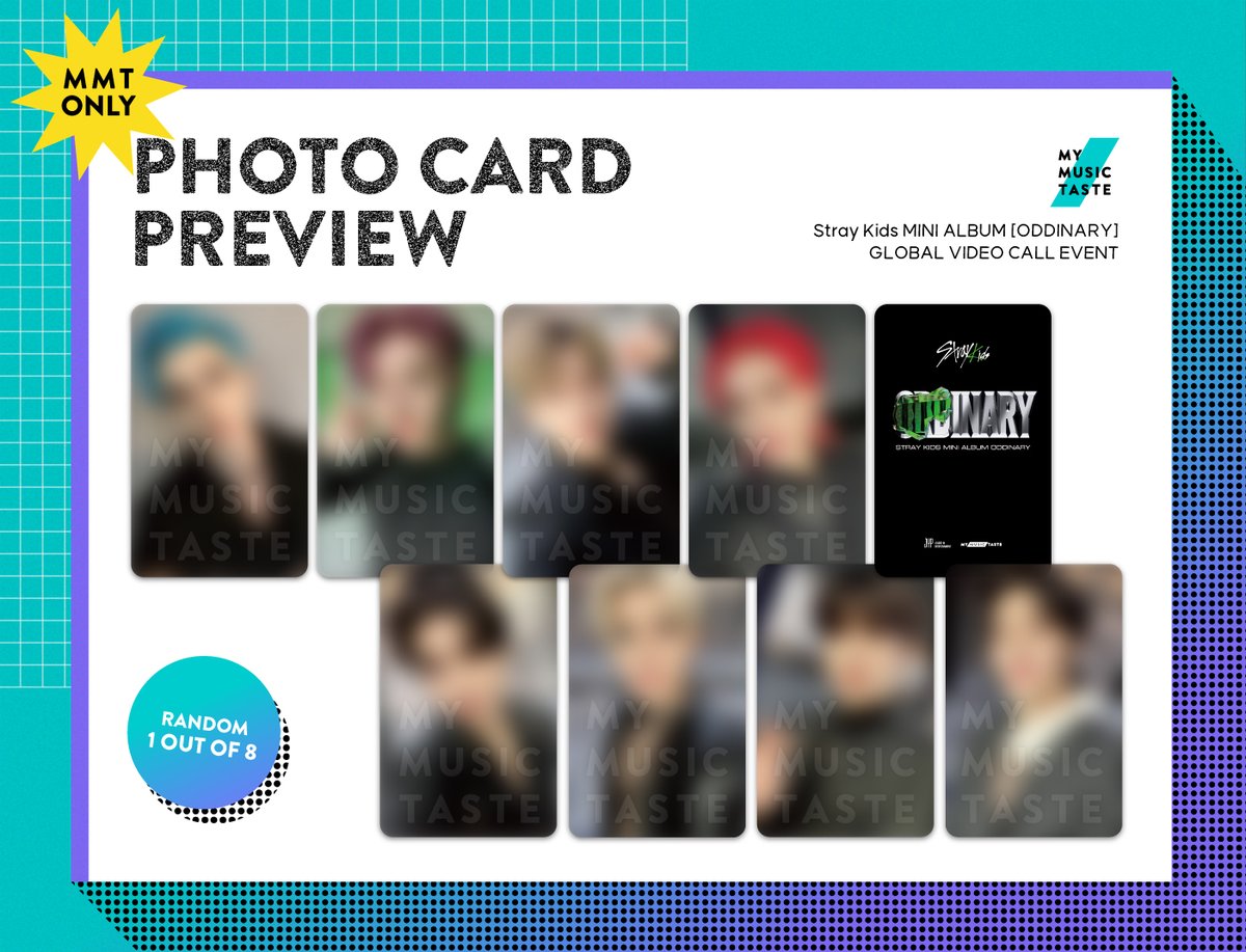 _mmtshop's tweet photo. #STAY! MMT 특전 포토카드를 살짝👀 공개합니다!
Stray Kids MINI ALBUM ODDINARY JEWEL CASE VER. 구매하고 특전 놓치지 마세요!
👉https://t.co/asMlQcoQUW
🗓️4/17 (일) 11:59 PM 마감!
📲글로벌 영상통화 이벤트에 참여하세요!
#StrayKids_Fansign with #MMTShop https://t.co/gNlGKQAlsZ