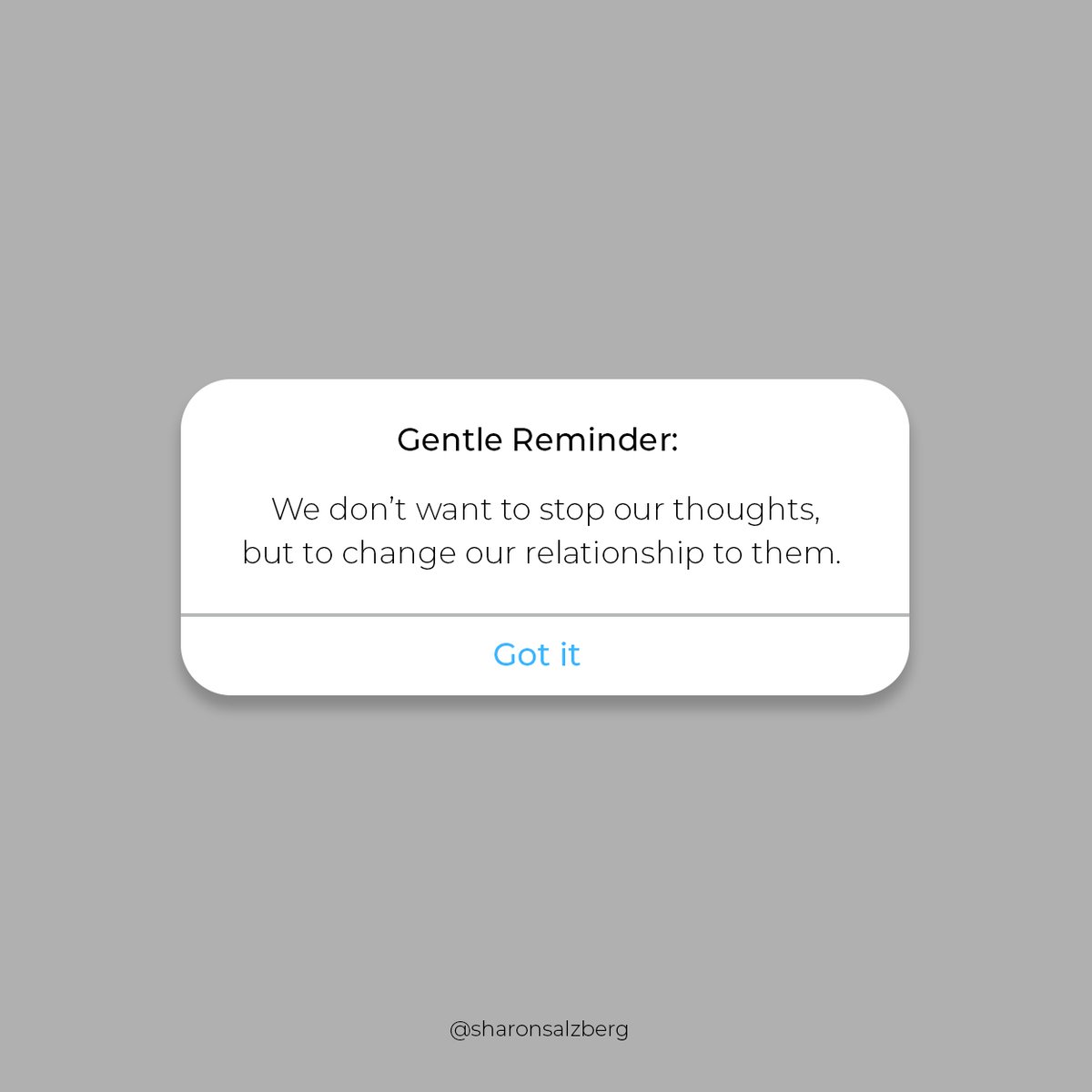 Sharon Salzberg tweet media