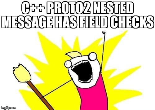 overflow_meme's tweet image. C++ proto2 nested message has field checks stackoverflow.com/questions/7184… #protocolbuffers #cpp