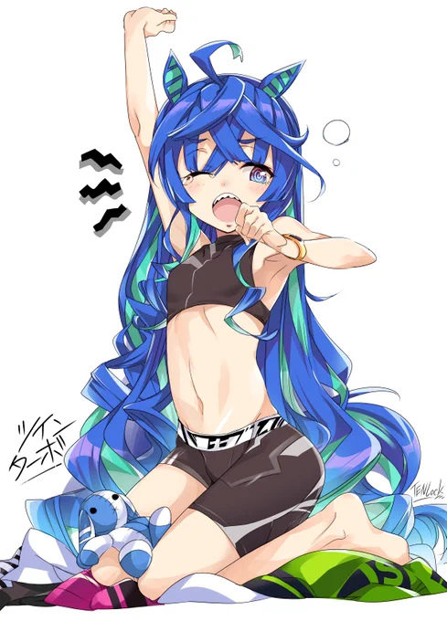 そしてターボ師匠、お誕生日おめでとう～!✨🎉という事でターボ師匠の絵を再掲載♪(うちではツインテールじゃない髪型の方が多いターボ師匠です🍩)
https://t.co/fRG014s4dI 
#ツインターボ生誕祭2022 
#ツインターボ誕生祭2022 
#ウマ娘 #ツインターボ 