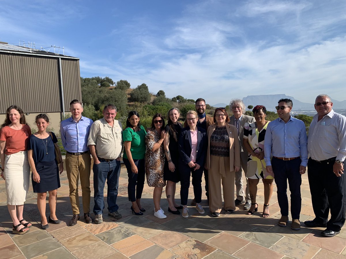 Fantastic meeting at Durbanville Hills yesterday where <a href="/fornarve/">lotta j fornarve</a> and MPs from <a href="/riksdagen/">Riksdagen</a> met winemakers, industry representatives and trade union reps to discuss labour rights and sustainability in the 🇿🇦 wine industry. Thanks to @distellgroup and <a href="/systembolaget/">Systembolaget AB</a>!