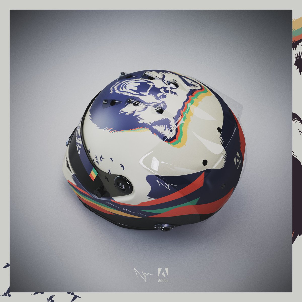 Andy Werner (@andwerndesign) on Twitter photo Alternativ non-published #helmetdesign version for the recent 2021 #velocityinvitational at <a href="/WeatherTechRcwy/">WeatherTech Raceway Laguna Seca</a> . <a href="/Adobe/">Adobe</a> <a href="/AdobeCreate/">Adobe Create</a>. Just thought it would be a shame not to post this one... #3drender #motorsport #Racing <a href="/SchuberthHelmet/">SCHUBERTH GmbH</a> #johncaponi Alternativ non-published #helmetdesign version for the recent 2021 #velocityinvitational at <a href="/WeatherTechRcwy/">WeatherTech Raceway Laguna Seca</a> . <a href="/Adobe/">Adobe</a> <a href="/AdobeCreate/">Adobe Create</a>. Just thought it would be a shame not to post this one... #3drender #motorsport #Racing <a href="/SchuberthHelmet/">SCHUBERTH GmbH</a> #johncaponi