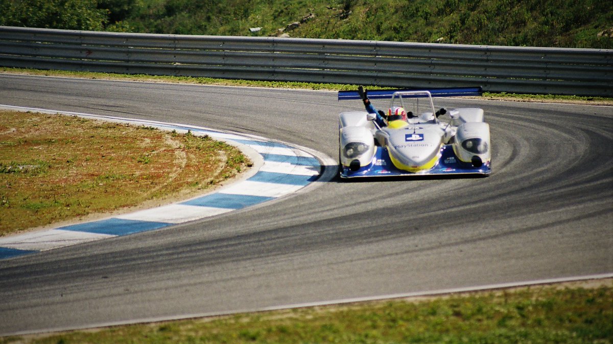 EstorilRP's tweet photo. 20 years ago, the FIA Sportscar Championship visited Estoril.

The seed for @EstorilRP was planted!

Portrayed is the @DallaraGroup LMP @JuddPower from @Oreca taken to victory by Olivier Beretta and Nicolas Minassian.

#20YearsOfEstorilRacePhotos
#TBThursday https://t.co/4rkc2iNgI7
