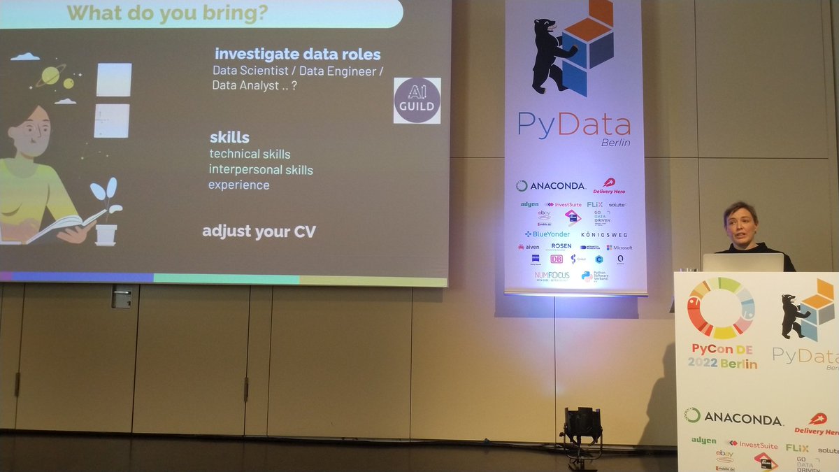 sleepypioneer's tweet photo. "What makes you forget time"
"Think about your boundaries"
@HannahBohle
#PyladiesAtPyConDE2022
#PyladiesAtPyDataBerlin2022
@PyLadiesBer
#PyConDE
#PyDataBerlin https://t.co/CbhdGrEw9U