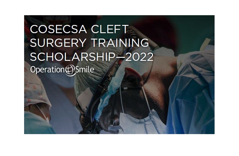 Cleft Surgery Training Scholarship!!!

<a href="/operationsmile/">Operation Smile</a>  have Collaborated with <a href="/cosecsa/">COSECSA</a>  to provide a two-year Cleft Surgery Training Scholarship.

The Scholarship is open to <a href="/cosecsa/">COSECSA</a> qualified and registered Plastic Surgery Fellows.

Apply today through: bit.ly/38P1kD5