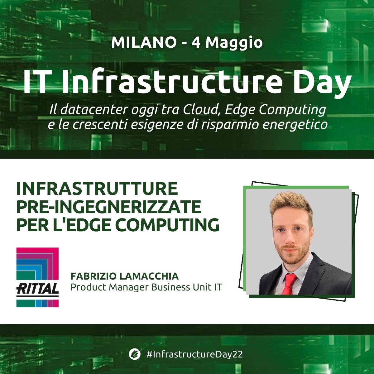 soiel_it's tweet image. Soluzioni All-In-One, pre-ingegnerizzate, Off-the-Shelf che garantiscono flessibilità, rapida implementazione, efficienza e un Total Cost of Ownership allo stato dell’arte? Con F. Lamacchia @Rittal_IT
📌 MILANO 4 Maggio #InfrastructureDay22
soiel.it/eventi/2022/IT…
#DataCenter