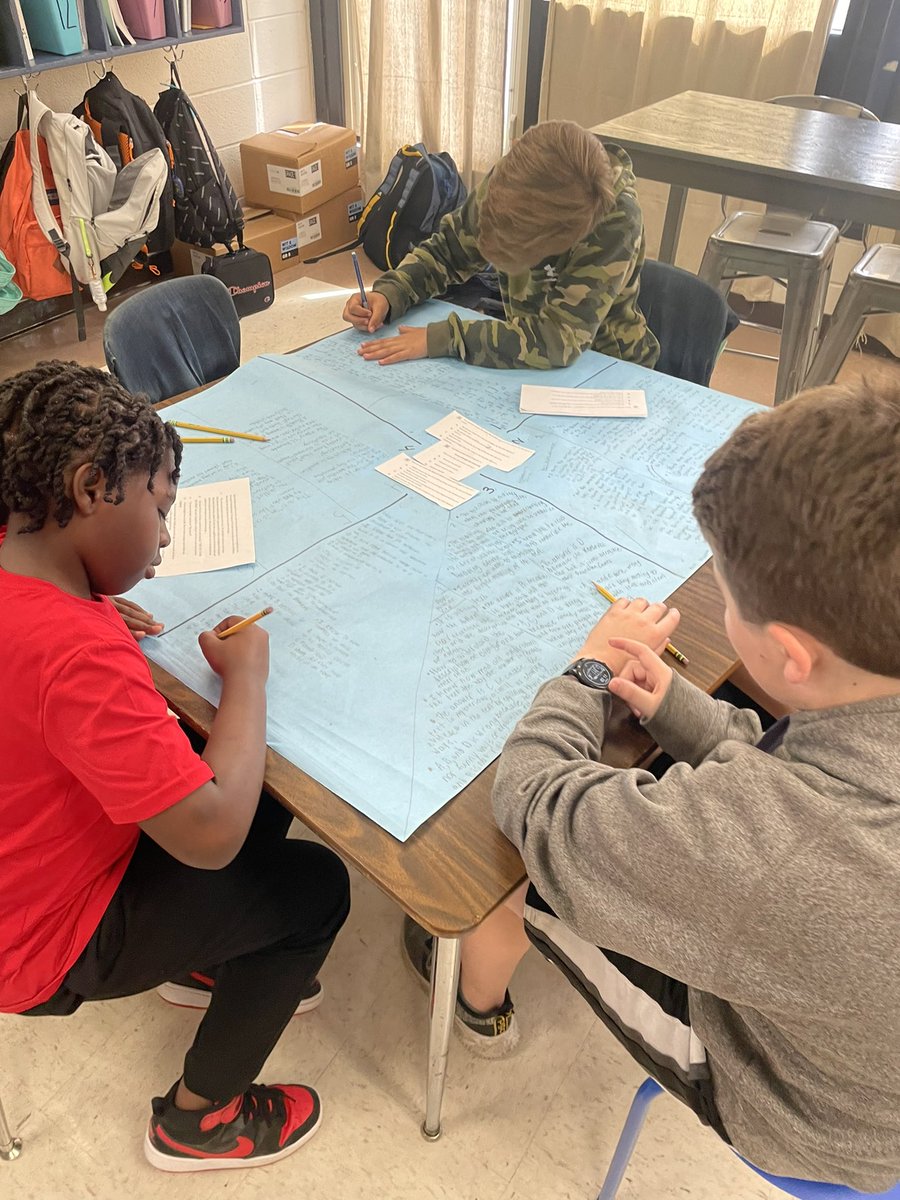 JennaFleming81's tweet photo. Ss practiced answering ELA questions “graffiti-style”. They had to answer and discuss: the ? is asking me…the topic/skill is…I already know…the answer is__because…___is wrong because…” They had to explain their thinking. They did great! #fleming5thforce @WeAreUnionSTEAM https://t.co/q0osKqUrxI
